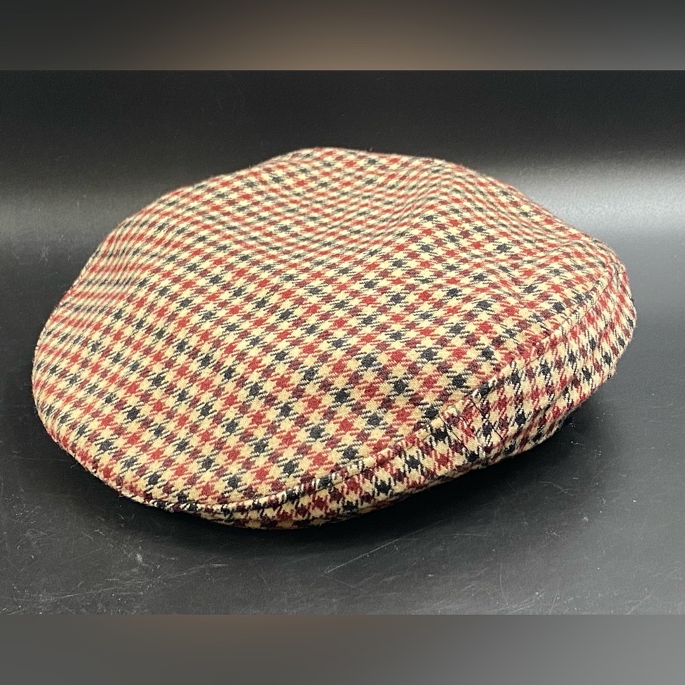 Vintage Pendleton 100% Pure Virgin Wool Newsboy Cabbie Hat Sz M